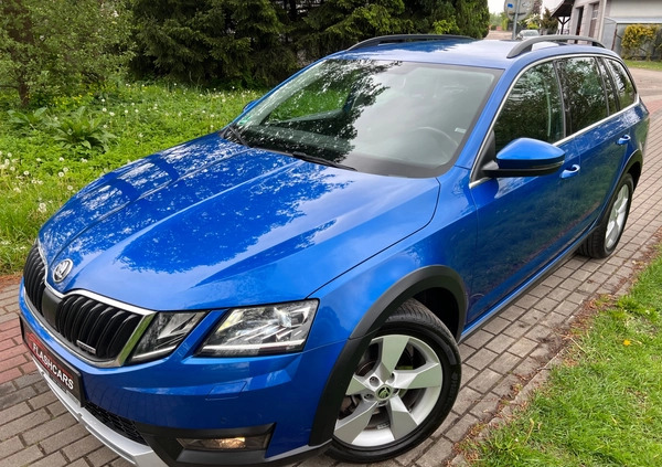 Skoda Octavia cena 67990 przebieg: 191000, rok produkcji 2017 z Zagórz małe 436